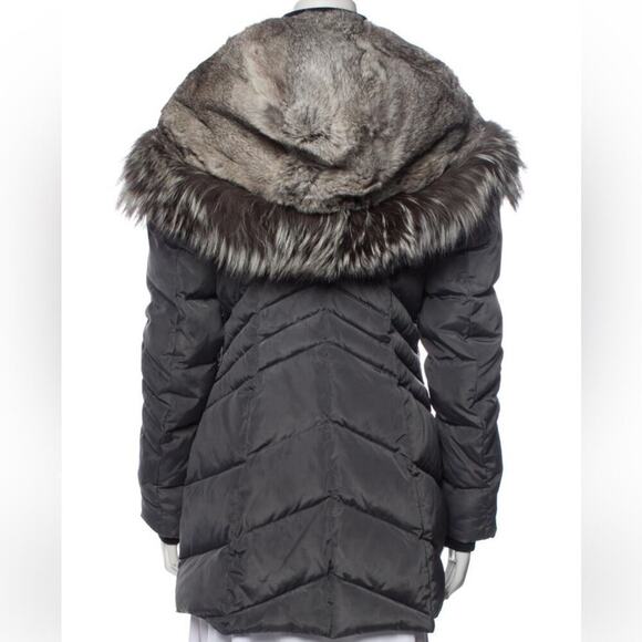 NB Nicole Benisti down Coat Grey Petite - Picture 2 of 3